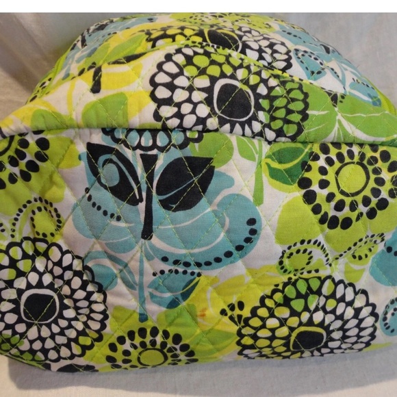 Vera Bradley Limes Up Qulited Laptop Travel Backpack - Picture 10 of 16